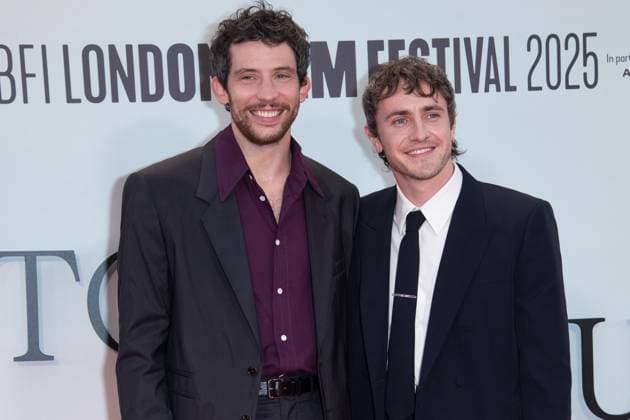 London Film Festival 2025 - The History Of Sound Headline Gala Arrivals at Royal Festival Hall, Southbank, London Josh O Connor and Paul Mescal attends the Headline Gala of The History Of Sound at The 69th BFI London Film Festival at Royal Festival Hall, Southbank, London, England, UK on Saturday 18 October, 2025., Credit:Justin Ng Avalon UK, England, London, Royal Festival Hall, Southbank Copyright: xJustinxNgx xAvalonx 1046440321