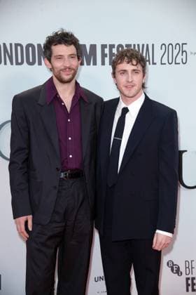 London Film Festival 2025 - The History Of Sound Headline Gala Arrivals at Royal Festival Hall, Southbank, London Josh O Connor and Paul Mescal attends the Headline Gala of The History Of Sound at The 69th BFI London Film Festival at Royal Festival Hall, Southbank, London, England, UK on Saturday 18 October, 2025., Credit:Justin Ng Avalon UK, England, London, Royal Festival Hall, Southbank Copyright: xJustinxNgx xAvalonx 1046440331