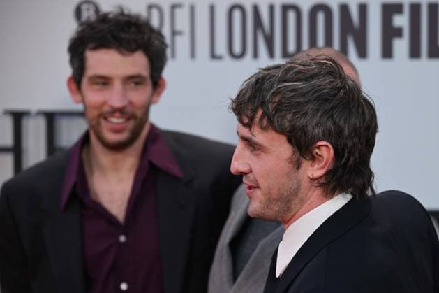 The History of Sound Gala at 69th BFI London Film Festival??????? LONDON, UNITED KINGDOM - OCTOBER 18: Irish actor Paul Mescal (R) and British actor Josh O’ Connor (L) attend the premiere of The History of Sound during the 69th BFI London Film Festival at the Royal Festival Hall in London, United Kingdom on October 18, 2025.??????? Rasid Necati Aslim Anadolu London United Kingdom. Editorial use only. Please get in touch for any other usage.  Copyright: x2025xAnadoluxRasidxNecatixAslimx