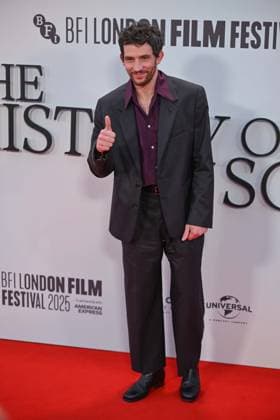 The History of Sound Gala at 69th BFI London Film Festival??????? LONDON, UNITED KINGDOM - OCTOBER 18: British actor Josh O’ Connor attends the premiere of The History of Sound during the 69th BFI London Film Festival at the Royal Festival Hall in London, United Kingdom on October 18, 2025. Rasid Necati Aslim Anadolu London United Kingdom. Editorial use only. Please get in touch for any other usage.  Copyright: x2025xAnadoluxRasidxNecatixAslimx