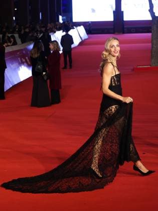Rome Cinema Fest 2025, evening 4 - Red carpet film Fuori la verità . In the photo Sara Drago  Copyright: xMarcoxProvvisionatox xipa-agency.netx xDxAvanzo Provvisionatox IPA_Agency_IPA66757660