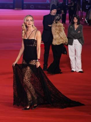 Rome Cinema Fest 2025, evening 4 - Red carpet film Fuori la verità . In the photo Sara Drago  Copyright: xMarcoxProvvisionatox xipa-agency.netx xDxAvanzo Provvisionatox IPA_Agency_IPA66757568