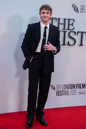 The History of Sound Headline Gala at the 69th BFI London Film Festival at The Royal Festival Hall - 18 Oct 2025 Paul Mescal attends The History of Sound Headline Gala at the 69th BFI London Film Festival at The Royal Festival Hall. London United Kingdom Copyright: xLoredanaxSangiulianox xSOPAxImagesx LSangiuliano-8498