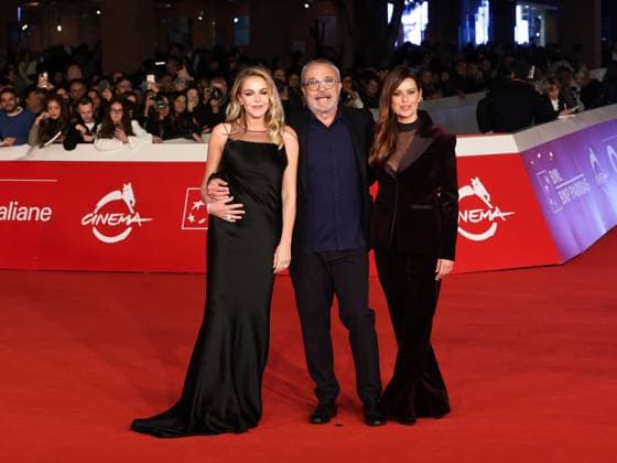 Rome Cinema Fest 2025, evening 4 - Red carpet film Fuori la verità . In the photo Claudia Gerini, Claudio Amendola, Claudia Pandolfi  Copyright: xMarcoxProvvisionatox xipa-agency.netx xDxAvanzo Provvisionatox IPA_Agency_IPA66759198