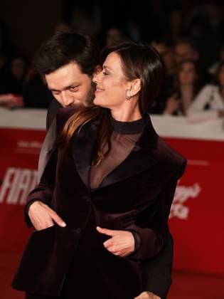 Rome Cinema Fest 2025, evening 4 - Red carpet film Fuori la verità . Pictured: Lorenzo Richelmy, Claudia Pandolfi  Copyright: xMarcoxProvvisionatox xipa-agency.netx xDxAvanzo Provvisionatox IPA_Agency_IPA66759262