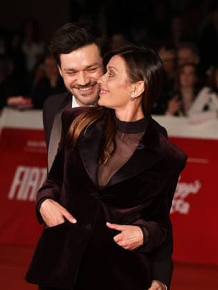 Rome Cinema Fest 2025, evening 4 - Red carpet film Fuori la verità . Pictured: Lorenzo Richelmy, Claudia Pandolfi  Copyright: xMarcoxProvvisionatox xipa-agency.netx xDxAvanzo Provvisionatox IPA_Agency_IPA66759275