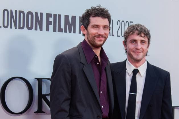 October 18, 2025, London, United Kingdom: Josh O Connor and Paul Mescal attend The History of Sound Headline Gala at the 69th BFI London Film Festival at The Royal Festival Hall. London United Kingdom - ZUMAs197 20251018_aaa_s197_181 Copyright: xLoredanaxSangiulianox