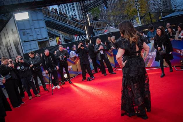 October 18, 2025, London, United Kingdom: ThÃ resa Ryan attends The History of Sound Headline Gala at the 69th BFI London Film Festival at The Royal Festival Hall. London United Kingdom - ZUMAs197 20251018_aaa_s197_199 Copyright: xLoredanaxSangiulianox
