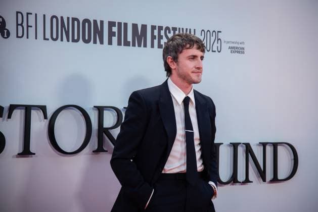 October 18, 2025, London, United Kingdom: Paul Mescal attends The History of Sound Headline Gala at the 69th BFI London Film Festival at The Royal Festival Hall. London United Kingdom - ZUMAs197 20251018_aaa_s197_208 Copyright: xLoredanaxSangiulianox
