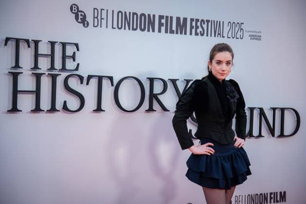 October 18, 2025, London, United Kingdom: Emma Canning attends The History of Sound Headline Gala at the 69th BFI London Film Festival at The Royal Festival Hall. London United Kingdom - ZUMAs197 20251018_aaa_s197_207 Copyright: xLoredanaxSangiulianox