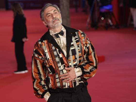 Rome, Italy: Rome Cinema Fest 2025, day 4, red carpet for the film The Eyes of Others. Pictured: Filippo Timi Rome Italy  - ZUMAp169 20251018_zea_p169_1805 Copyright: xMarcoxProvvisionatox
