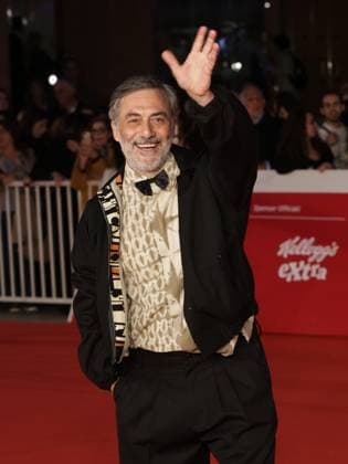 Rome, Italy: Rome Cinema Fest 2025, day 4, red carpet for the film The Eyes of Others. Pictured: Filippo Timi Rome Italy  - ZUMAp169 20251018_zea_p169_1818 Copyright: xMarcoxProvvisionatox
