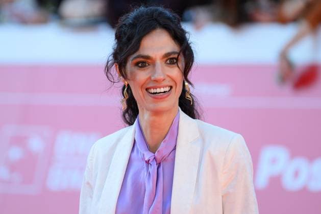 Roberta Mattei attends the Non essere cattivo red carpet during the 20th Rome Film Festival at Auditorium Parco della Musica in Rome (Italy), October 18, 2025. andreaxstaccioli