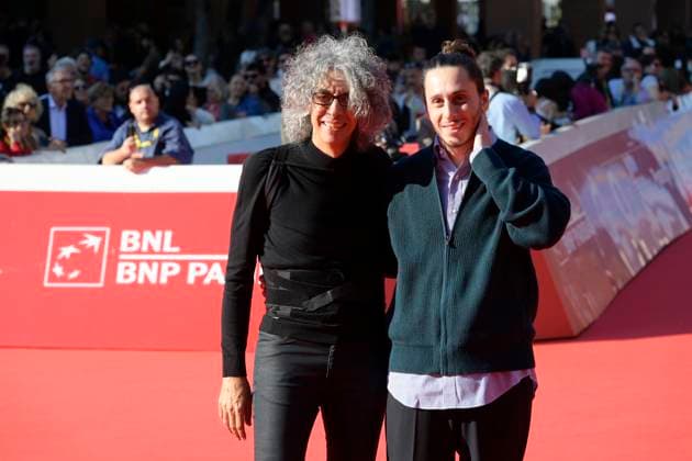 October 18, 2025, Rome, Italy: Giovanni Allevi (l) and Simone Valentini (r) attend the red carpet of docu film Allevi back to life during the Rome Film Fest 2025 at Auditorium Parco della Musica. Rome Italy - ZUMAs197 20251018_aaa_s197_303 Copyright: xMarioxCartellix