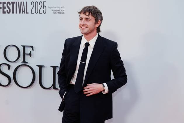 The History of Sound Headline Gala, BFI London Film Festival, Royal Festival Hall, London, UK, 18 October 2025. Paul Mescal - BFI London Film Festival - Red carpet - The History of Sound Headline Gala - Royal Festival Hall in London, UK on 18th October 2025, Credit:Manuela Langotsch Avalon United Kingdom, London, Royal Festival Hall  Copyright: xManuelaxLangotschx xAvalonx 1046544382