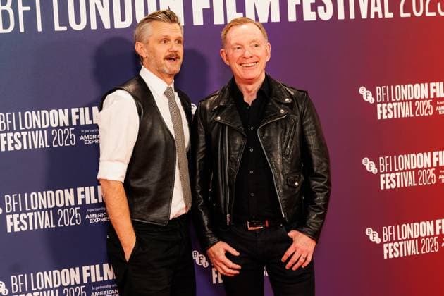 UK Premiere of Pillion, BFI London Film Festival, Royal Festival Hall, London, UK, 18 October 2025. BFI CEO Ben Roberts and Chris Bryant - BFI London Film Festival - Red carpet - UK Premiere of Pillion - Royal Festival Hall in London, UK on 18th October 2025, Credit:Manuela Langotsch Avalon United Kingdom, London, Royal Festival Hall  Copyright: xManuelaxLangotschx xAvalonx 1046544455