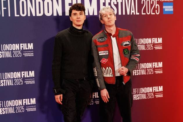 UK Premiere of Pillion, BFI London Film Festival, Royal Festival Hall, London, UK, 18 October 2025. Daniel Howell and Phil Lester - BFI London Film Festival - Red carpet - UK Premiere of Pillion - Royal Festival Hall in London, UK on 18th October 2025, Credit:Manuela Langotsch Avalon United Kingdom, London, Royal Festival Hall  Copyright: xManuelaxLangotschx xAvalonx 1046544678
