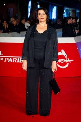 Palestine 36 red carpet during the 20th Rome Film Festival at Auditorium Parco Della Musica in Rome, Italy on 18 October 2025. Hiam Abbass attends the Palestine 36 red carpet during the 20th Rome Film Festival at Auditorium Parco Della Musica in Rome, Italy on 18 October 2025., Credit:Stefano Costantino TTL Avalon Italy, Rome  Copyright: xStefanoxCostantinoxTTLx xAvalonx 1046605706