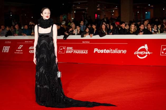 Good Boy red carpet during the 20th Rome Film Festival at Auditorium Parco Della Musica in Rome, Italy on 19 October 2025. Andrea Riseborough attends the Good Boy red carpet during the 20th Rome Film Festival at Auditorium Parco Della Musica in Rome, Italy on 19 October 2025., Credit:Stefano Costantino TTL Avalon Italy, Rome  Copyright: xStefanoxCostantinoxTTLx xAvalonx 1046733151