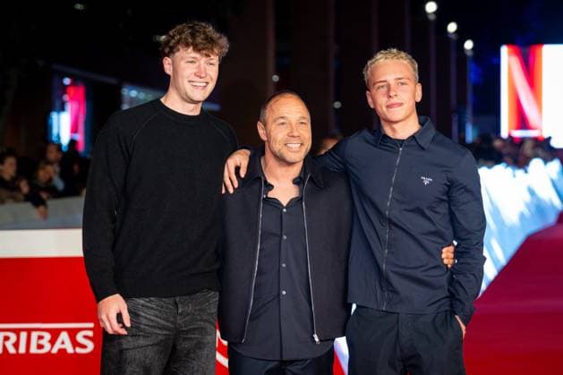 Good Boy red carpet during the 20th Rome Film Festival at Auditorium Parco Della Musica in Rome, Italy on 19 October 2025. Stephen Graham and his sons attend the Good Boy red carpet during the 20th Rome Film Festival at Auditorium Parco Della Musica in Rome, Italy on 19 October 2025., Credit:Stefano Costantino TTL Avalon Italy, Rome  Copyright: xStefanoxCostantinoxTTLx xAvalonx 1046733323