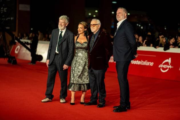 Glenrothan - Red Carpet - The 20th Rome Film Festival David Ashton, Brian Cox, Nicole Ansari Cox, and Aidan Redmond attend the Glenrothan red carpet during the 20th Rome Film Festival at Auditorium Parco Della Musica in Rome, Italy, on October 19, 2025. Rome Italy  Copyright: xLucaxCarlinox originalFilename: carlino-notitle251019_npWBs.jpg