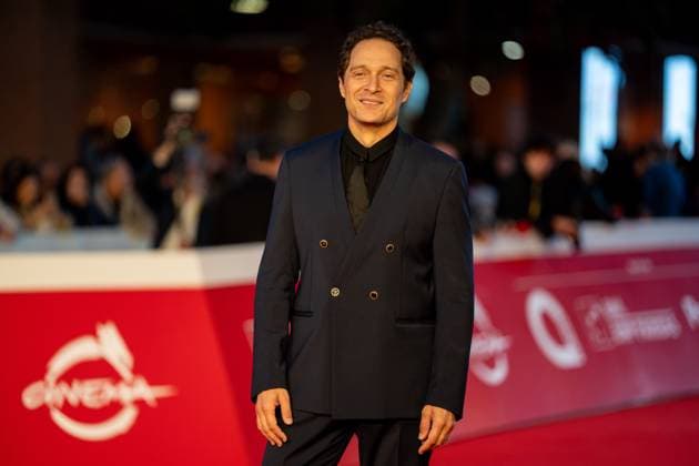 Il Falsario - Red Carpet - The 20th Rome Film Festival Claudio Santamaria attends the Il Falsario red carpet during the 20th Rome Film Festival at Auditorium Parco Della Musica in Rome, Italy, on October 19, 2025. Rome Italy  Copyright: xLucaxCarlinox originalFilename: carlino-notitle251019_np1oh.jpg