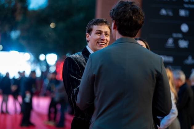 Il Falsario - Red Carpet - The 20th Rome Film Festival Mattia Carrano attends the Il Falsario red carpet during the 20th Rome Film Festival at Auditorium Parco Della Musica in Rome, Italy, on October 19, 2025. Rome Italy  Copyright: xLucaxCarlinox originalFilename: carlino-notitle251019_npchk.jpg