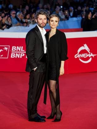 Roma Cinema Fest 2025, evening 5 - Red carpet film The Counterfeiter. Pictured: Stefano Lodovichi, Camilla Filippi  Copyright: xMarcoxProvvisionatox xipa-agency.netx xDxAvanzo Landi Provvisionatox IPA_Agency_IPA66818255
