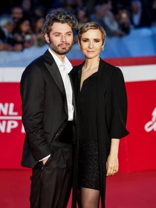 Roma Cinema Fest 2025, evening 5 - Red carpet film The Counterfeiter. Pictured: Stefano Lodovichi, Camilla Filippi  Copyright: xMarcoxProvvisionatox xipa-agency.netx xDxAvanzo Landi Provvisionatox IPA_Agency_IPA66818256