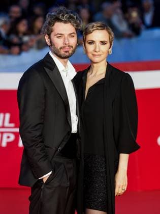 Roma Cinema Fest 2025, evening 5 - Red carpet film The Counterfeiter. Pictured: Stefano Lodovichi, Camilla Filippi  Copyright: xMarcoxProvvisionatox xipa-agency.netx xDxAvanzo Landi Provvisionatox IPA_Agency_IPA66818258