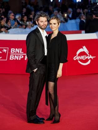 Roma Cinema Fest 2025, evening 5 - Red carpet film The Counterfeiter. Pictured: Stefano Lodovichi, Camilla Filippi  Copyright: xMarcoxProvvisionatox xipa-agency.netx xDxAvanzo Landi Provvisionatox IPA_Agency_IPA66818264