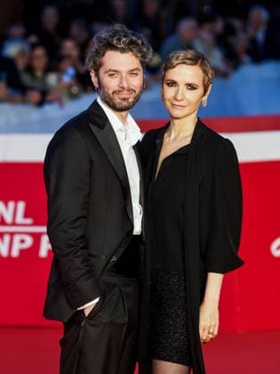 Roma Cinema Fest 2025, evening 5 - Red carpet film The Counterfeiter. Pictured: Stefano Lodovichi, Camilla Filippi  Copyright: xMarcoxProvvisionatox xipa-agency.netx xDxAvanzo Landi Provvisionatox IPA_Agency_IPA66818268