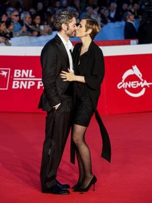 Roma Cinema Fest 2025, evening 5 - Red carpet film The Counterfeiter. Pictured: Stefano Lodovichi, Camilla Filippi  Copyright: xMarcoxProvvisionatox xipa-agency.netx xDxAvanzo Landi Provvisionatox IPA_Agency_IPA66818271