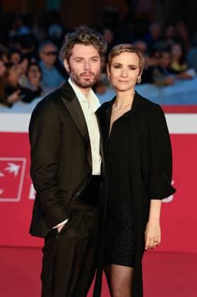 News - Rome Film Festival 2025 Stefano Lodovichi and Camilla Filippi attend the red carpet of the movie Il Falsario  during the 20th Rome Film Fest at Auditorium Parco della Musica on October 19, 2025 in Rome, Italy. Rome Auditorium Parco della Musica Italy Copyright: xFabrizioxCorradettix xLiveMediax LPN_2089939