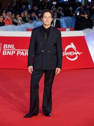 Roma Cinema Fest 2025, evening 5 - Red carpet film The Counterfeiter. In the photo: Claudio Santamaria.  Copyright: xMarcoxProvvisionatox xipa-agency.netx xDxAvanzo Landi Provvisionatox IPA_Agency_IPA66818737