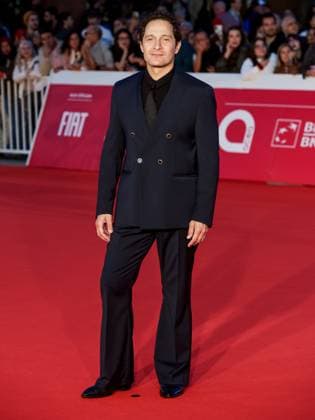 Roma Cinema Fest 2025, evening 5 - Red carpet film The Counterfeiter. In the photo: Claudio Santamaria.  Copyright: xMarcoxProvvisionatox xipa-agency.netx xDxAvanzo Landi Provvisionatox IPA_Agency_IPA66818752