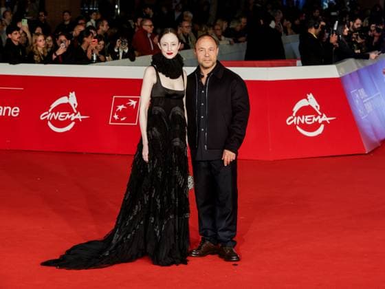 Roma Cinema Fest 2025, evening 5 - Red carpet film Good Boy In the photo: Andrea Riseborough, Stephen Graham  Copyright: xMarcoxProvvisionatox xipa-agency.netx xDxAvanzo Landi Provvisionatox IPA_Agency_IPA66820255