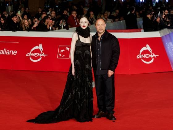 Roma Cinema Fest 2025, evening 5 - Red carpet film Good Boy In the photo: Andrea Riseborough, Stephen Graham  Copyright: xMarcoxProvvisionatox xipa-agency.netx xDxAvanzo Landi Provvisionatox IPA_Agency_IPA66820256