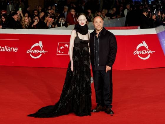 Roma Cinema Fest 2025, evening 5 - Red carpet film Good Boy In the photo: Andrea Riseborough, Stephen Graham  Copyright: xMarcoxProvvisionatox xipa-agency.netx xDxAvanzo Landi Provvisionatox IPA_Agency_IPA66820258