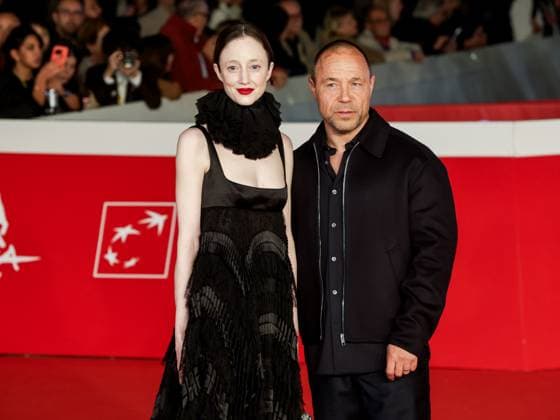 Roma Cinema Fest 2025, evening 5 - Red carpet film Good Boy In the photo: Andrea Riseborough, Stephen Graham  Copyright: xMarcoxProvvisionatox xipa-agency.netx xDxAvanzo Landi Provvisionatox IPA_Agency_IPA66820260