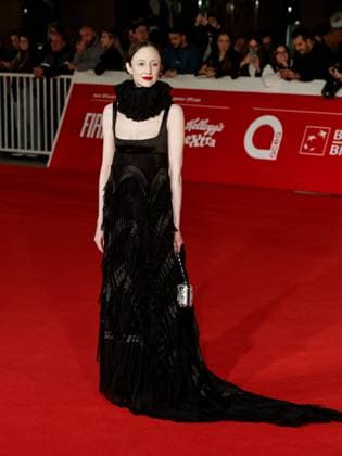 Roma Cinema Fest 2025, evening 5 - Red carpet film Good Boy. Pictured: Andrea Riseborough  Copyright: xMarcoxProvvisionatox xipa-agency.netx xDxAvanzo Landi Provvisionatox IPA_Agency_IPA66820270