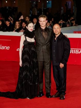 Roma Cinema Fest 2025, evening 5 - Red carpet film Good Boy In the photo: Andrea Riseborough Anson Boon Stephen Graham  Copyright: xMarcoxProvvisionatox xipa-agency.netx xDxAvanzo Landi Provvisionatox IPA_Agency_IPA66820293