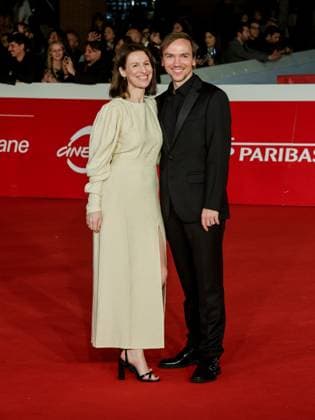 Roma Cinema Fest 2025, evening 5 - Red carpet film Good Boy In the photo: Jan Komasa with his wife Kinga  Copyright: xMarcoxProvvisionatox xipa-agency.netx xDxAvanzo Landi Provvisionatox IPA_Agency_IPA66820297