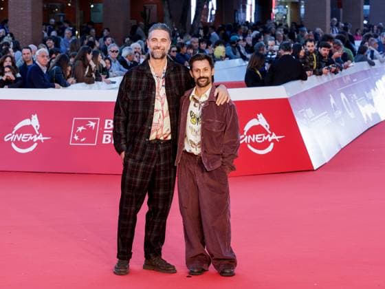 Roma Cinema Fest 2025, evening 5 - Red carpet film The Counterfeiter. Pictured: Luca Calvani and Alessandro Franchini.  Copyright: xMarcoxProvvisionatox xipa-agency.netx xDxAvanzo Landi Provvisionatox IPA_Agency_IPA66821780