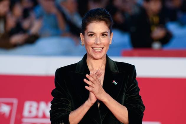 News - Rome Film Festival 2025 Giulia Michelini attends the red carpet of the movie Il Falsario  during the 20th Rome Film Fest at Auditorium Parco della Musica on October 19, 2025 in Rome, Italy. Rome Auditorium Parco della Musica Italy Copyright: xFabrizioxCorradettix xLiveMediax LPN_2089993