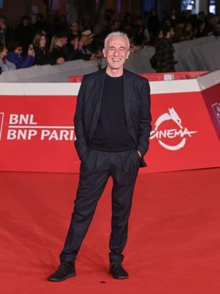 Rome, Italy, Italy: Roma Cinema Fest 2025, evening 5 - Red carpet film Pirandello The Giant in Love. Pictured: Gaetano Aronica Rome Italy  - ZUMAp169 20251019_zea_p169_837 Copyright: xMarcoxProvvisionatox