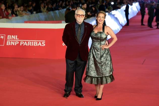 Glenrothan red carpet in Rome, Italy - 19 Oct 2025 Brian Cox (l) and Nicole Ansari Cox (r) attend the Glenrothan red carpet at Auditorium Parco della Musica at Rome Film Fest 2025. Rome Italy Copyright: xMarioxCartellix xSOPAxImagesx _DSC8224