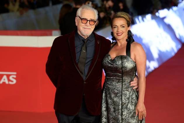 Glenrothan red carpet in Rome, Italy - 19 Oct 2025 Brian Cox (l) and Nicole Ansari Cox (r) attend the Glenrothan red carpet at Auditorium Parco della Musica at Rome Film Fest 2025. Rome Italy Copyright: xMarioxCartellix xSOPAxImagesx _DSC8234