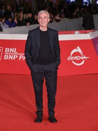 Rome, Italy, Italy: Roma Cinema Fest 2025, evening 5 - Red carpet film Pirandello The Giant in Love. Pictured: Gaetano Aronica Rome Italy  - ZUMAp169 20251019_zea_p169_822 Copyright: xMarcoxProvvisionatox