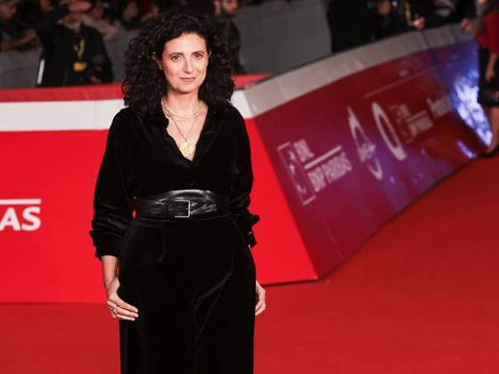 Rome, Italy, Italy: Roma Cinema Fest 2025, evening 5 - Red carpet film Pirandello The Giant in Love. Pictured: Costanza Quatriglio Rome Italy  - ZUMAp169 20251019_zea_p169_850 Copyright: xMarcoxProvvisionatox